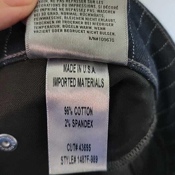 NWT Anthro Citizens of Humanity Rocket Crop Hi-Rise Skinny Jeans, Pinstripe, 29 - Picture 12 of 12